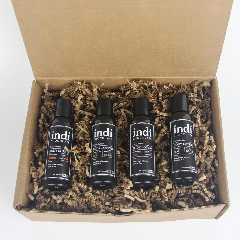 Lotion Gift Set - 2oz - indi chocolate