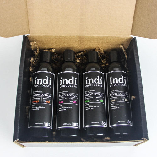 Lotion Gift Set - 8oz - indi chocolate