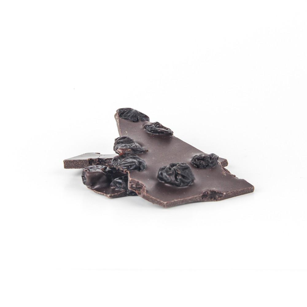 Dark Chocolate with Dried Cherries - indi chocolate