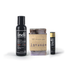 Chocolate Body Care Gift Sets - indi chocolate